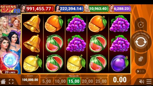 Sevens Heat 20: A Cool Online Casino Slot Game
